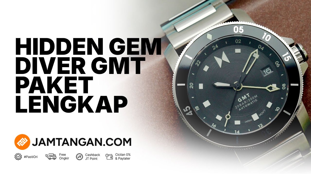 HIDDEN GEM! Review MVMT Cali 28000331 Diver GMT 40 mm