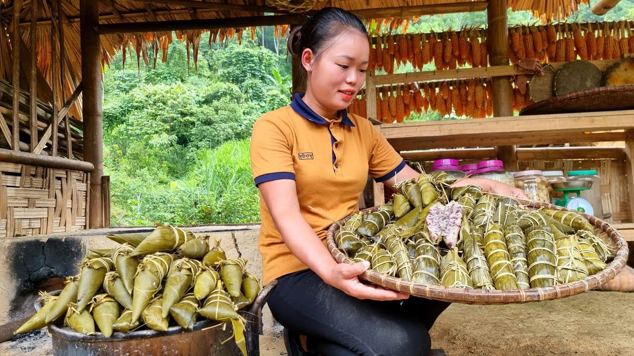 FULL VIDEO: Cake making process & Harvest Figs, Longan, Ducks, Avocado, Toads to the market