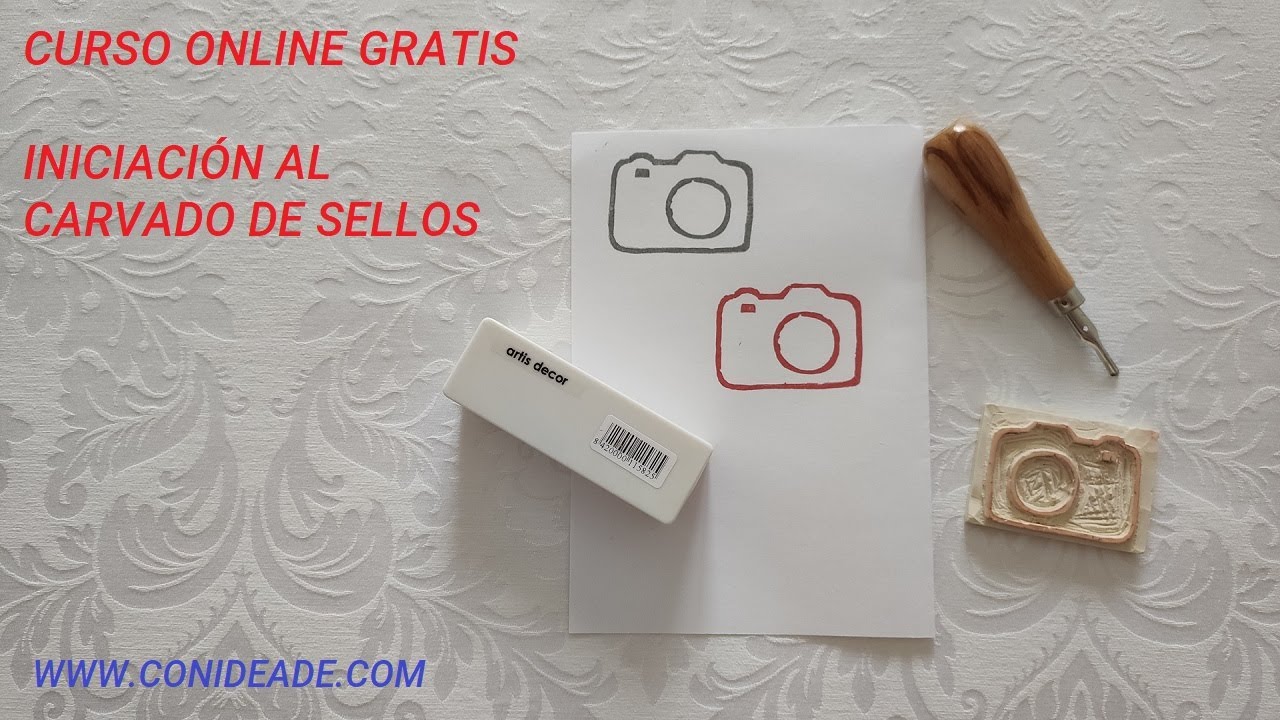 Curso Online: Carvado de sellos para principiantes ✅