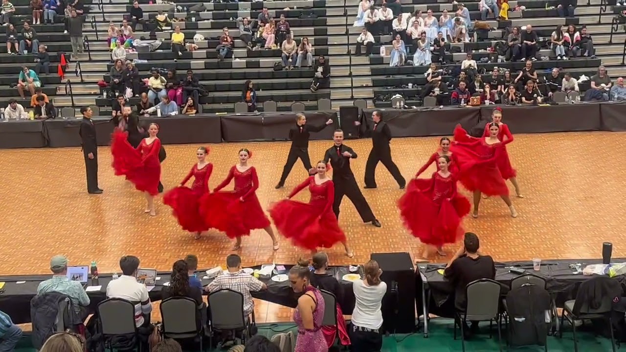 LPA Ballroom Team performing Pirates at Provo High DanceSport 2026