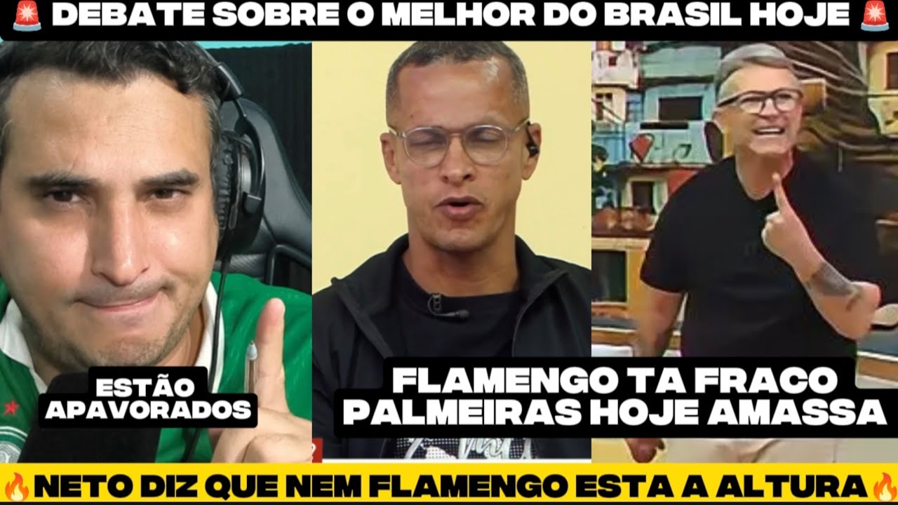 🔥NETO CRAVA PALMEIRAS CAMPEÃO DE TUDO/ VIROU SELEÇÃO 😏🤌