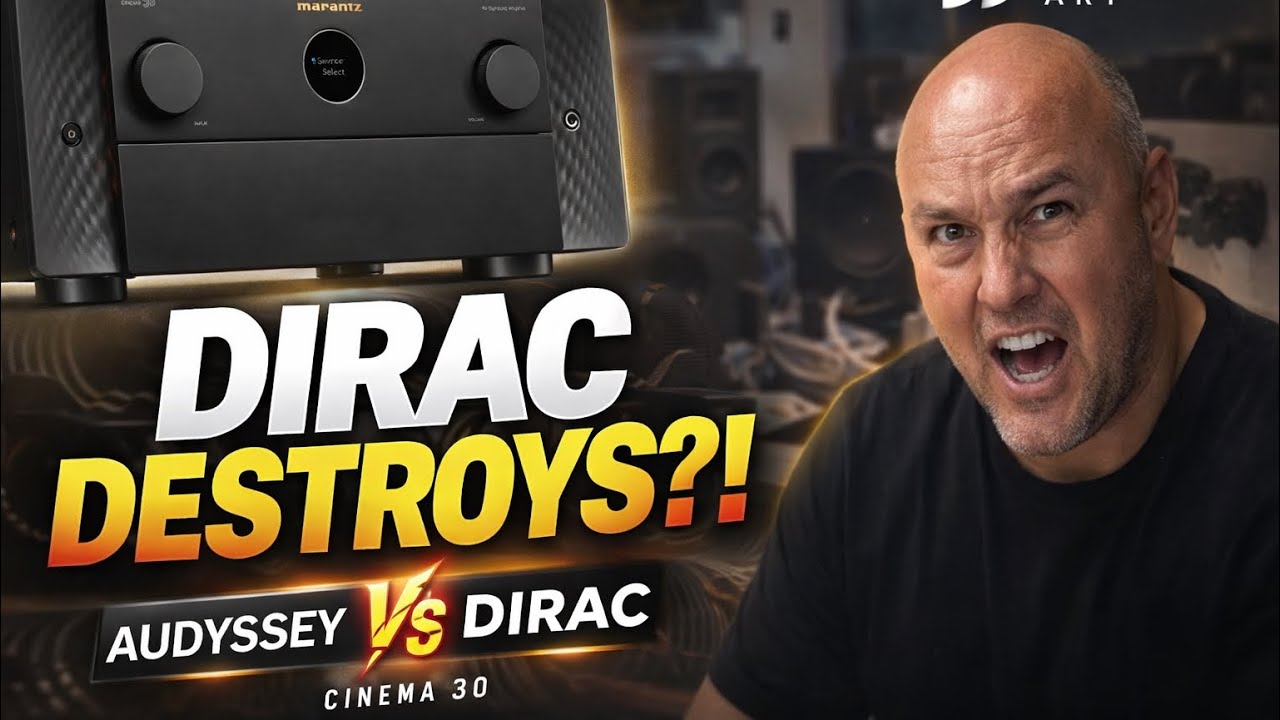 Marantz Cinema 30: Manual Setup vs Audyssey vs Dirac ART &ndash; HUGE Sound Difference?!