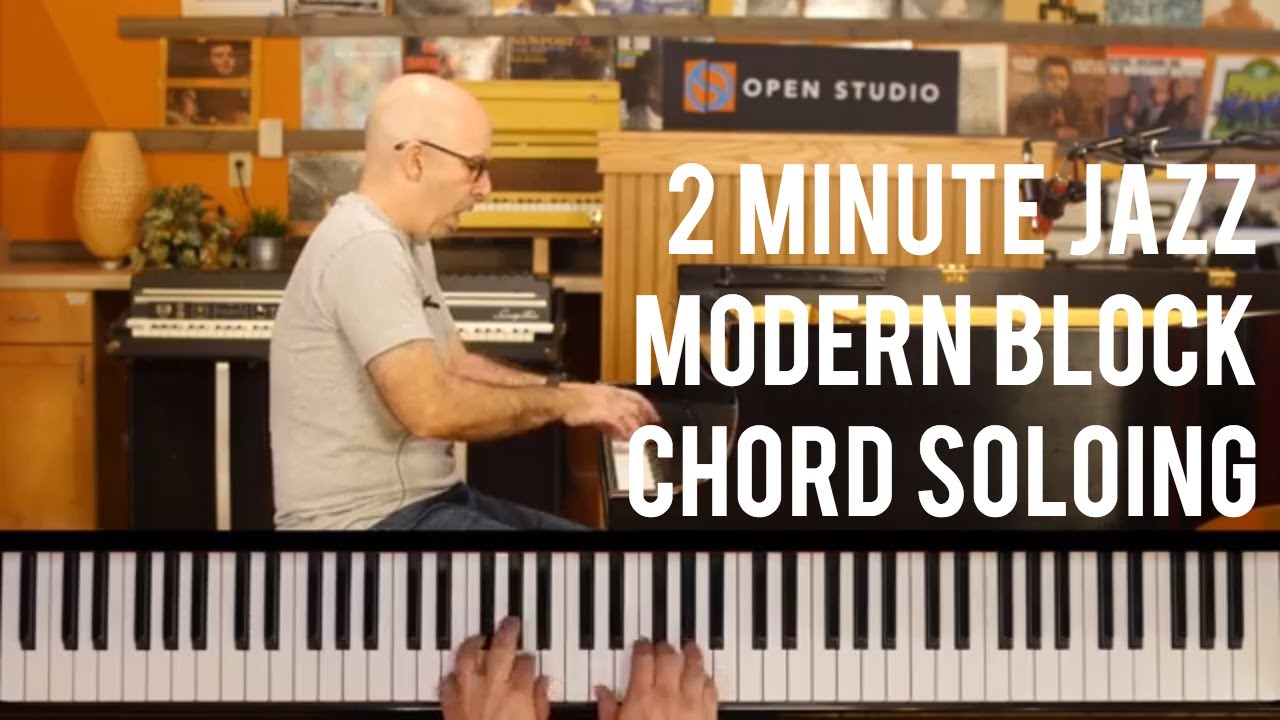 The Secret to Modern Block Chord Soloing - Peter Martin | 2 Minute Jazz