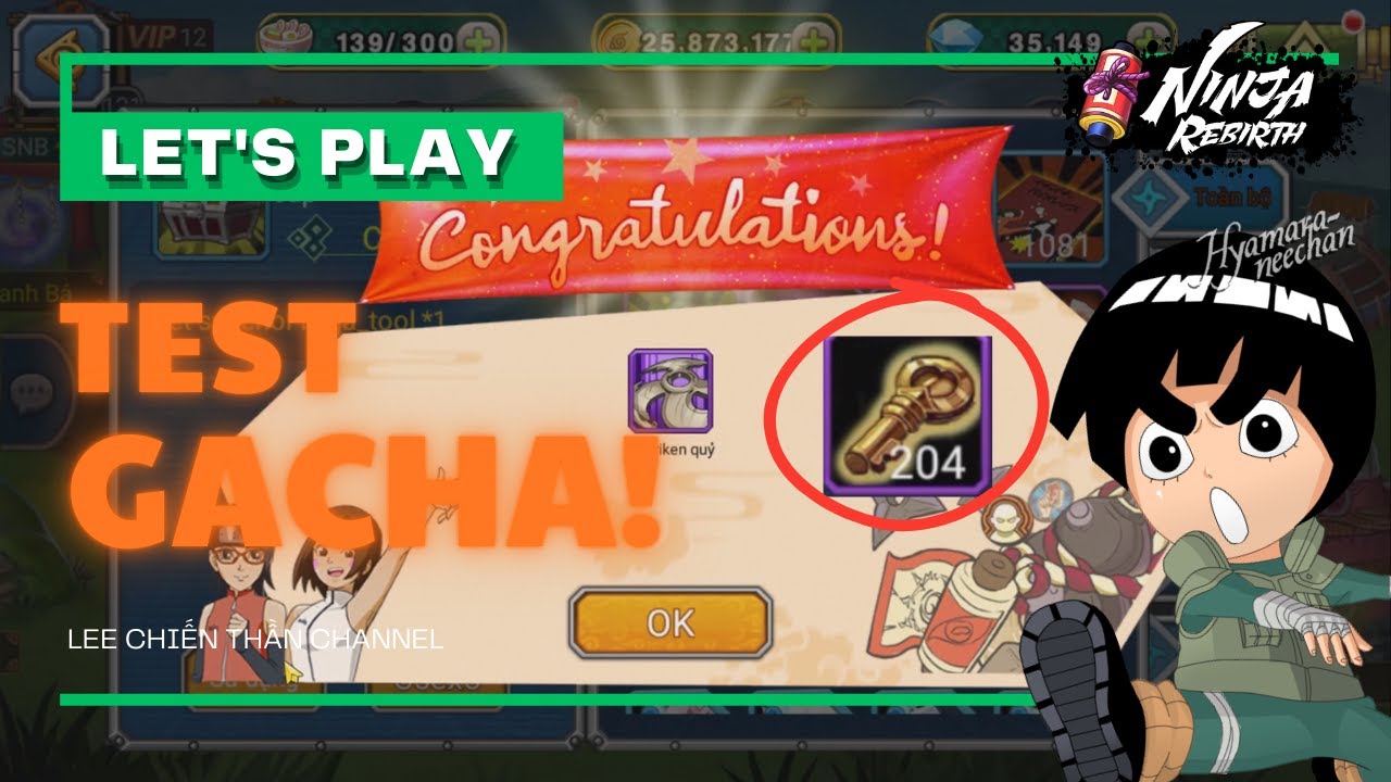 Ninja Rebirth | 200 Key Vàng Test Tỉ Lệ Rương Cao Cấp – Sơn Tùng MTP