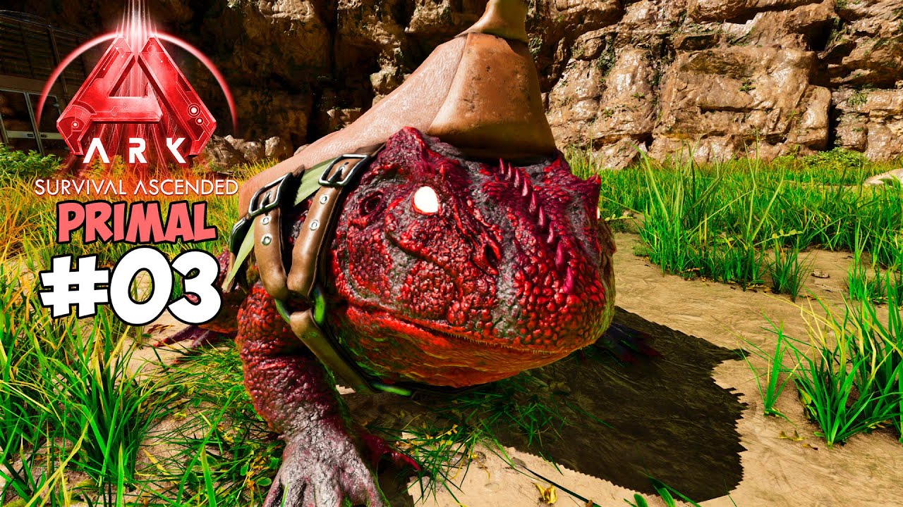NOSSO PRIMEIRO ALPHA!!  ep.03 - ARK PRIMAL ASCENDED