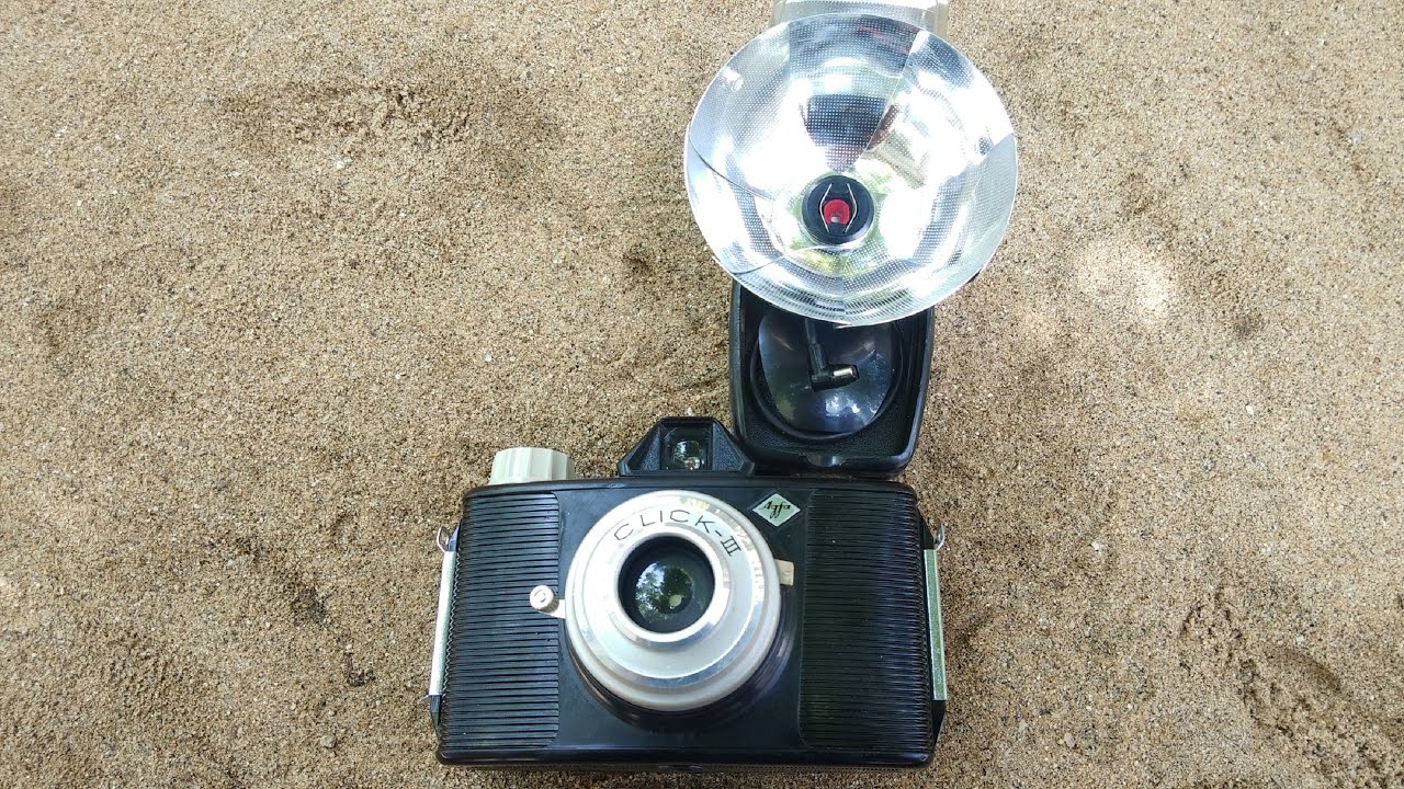 Agfa Camera - 1950s Camera with beautiful Flash connector (Made in Germany)