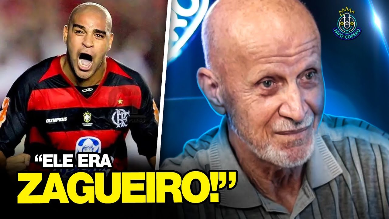CLÁUDIO DUARTE revela COMO SURGIU ADRIANO IMPERADOR no FLAMENGO