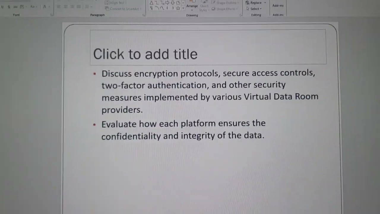 Virtual Data Room Comparison