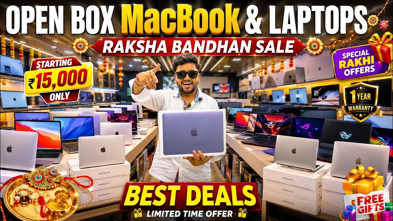 Open Box Laptop & MacBook | Refurbished, Used & Gaming | Second Hand Laptop Market Nehru Place Delhi