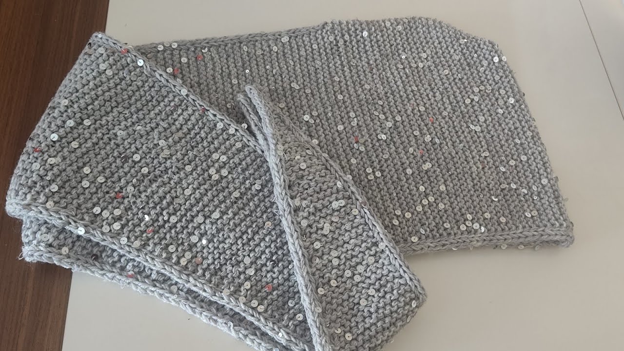 Pullu İple Kapişonlu Atkı #sophiescarf #balaklava #atkı