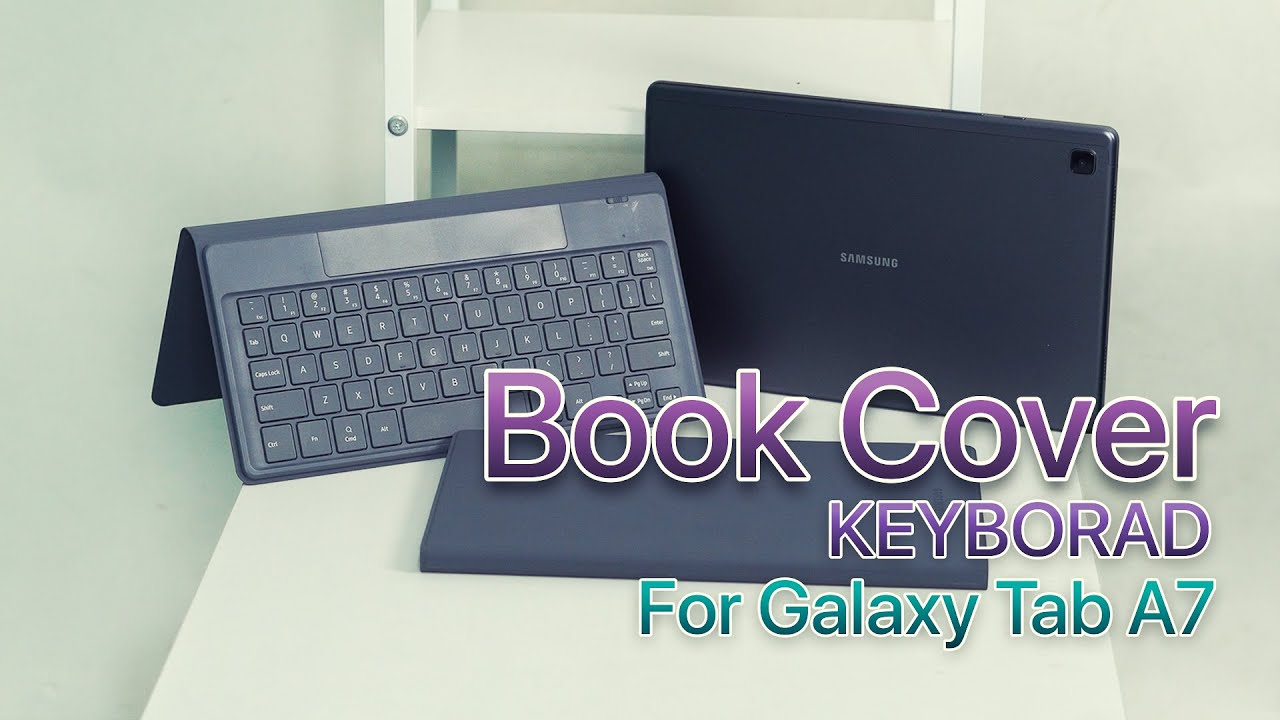 [Review] Samsung Galaxy Tab A7 Book Cover Keyboard