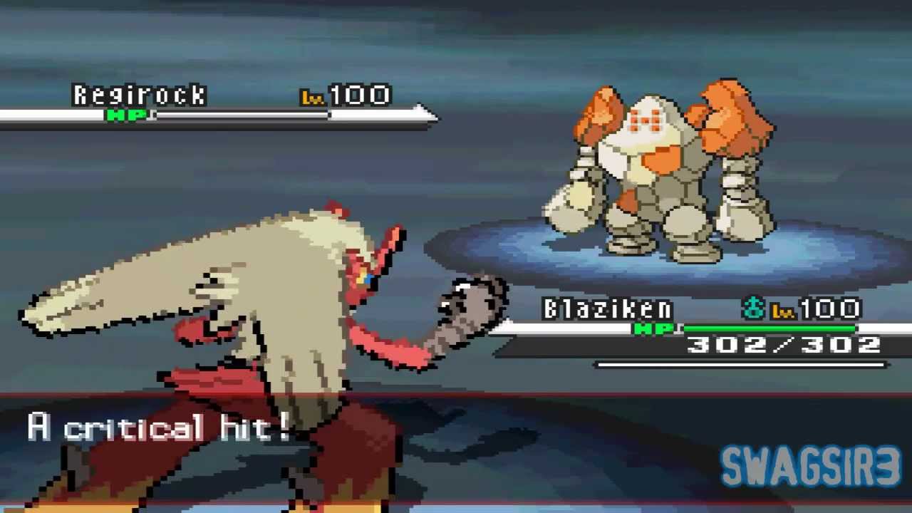 Pokemon R/S/E Remake vs Pyramid King Brandon