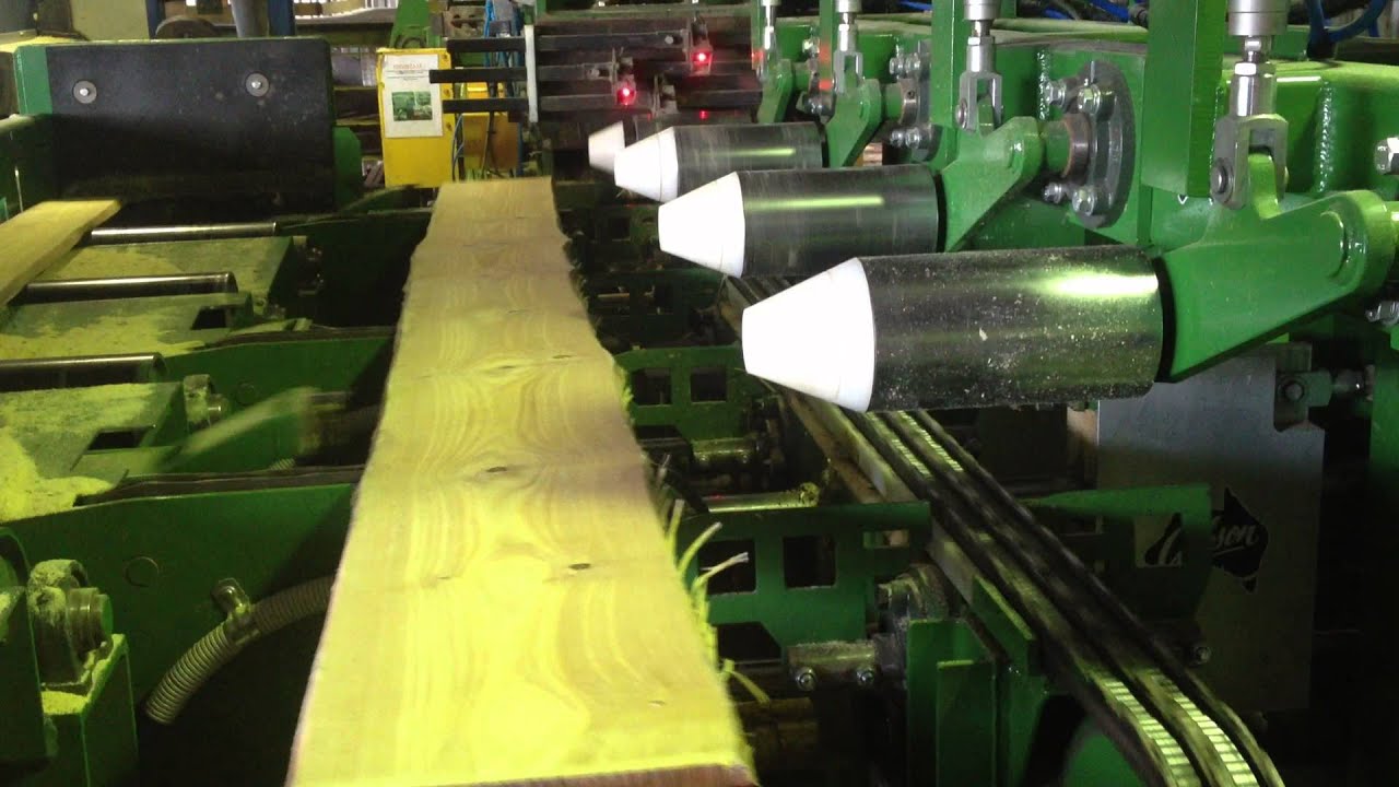 AE Gibson & Sons Optimising Board Edger Sawmilling Equipment & Machinery