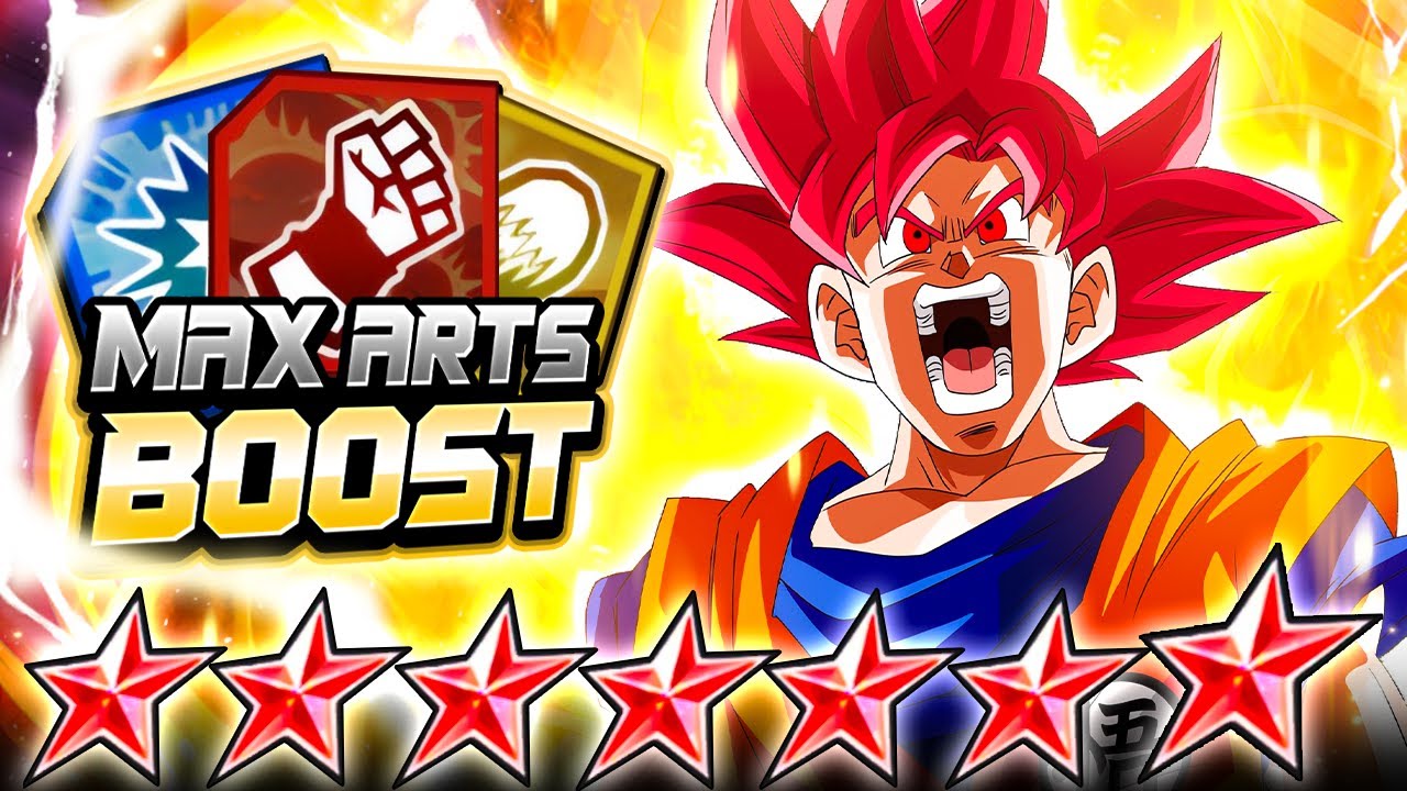 (Dragon Ball Legends) MAX ARTS BOOSTED LF SSJ GOD GOKU DOES NOT NEED TO BE BUFFED!