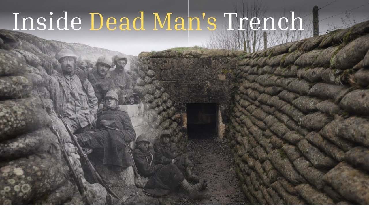 Visiting the LAST original WW1 Trenchwork in Flanders, Belgium: The Dead Man's Trench