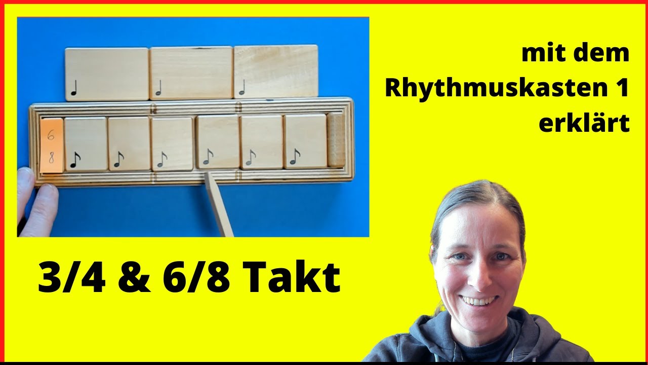 Der 3/4 Takt und der 6/8 Takt - anschaulich erklärt