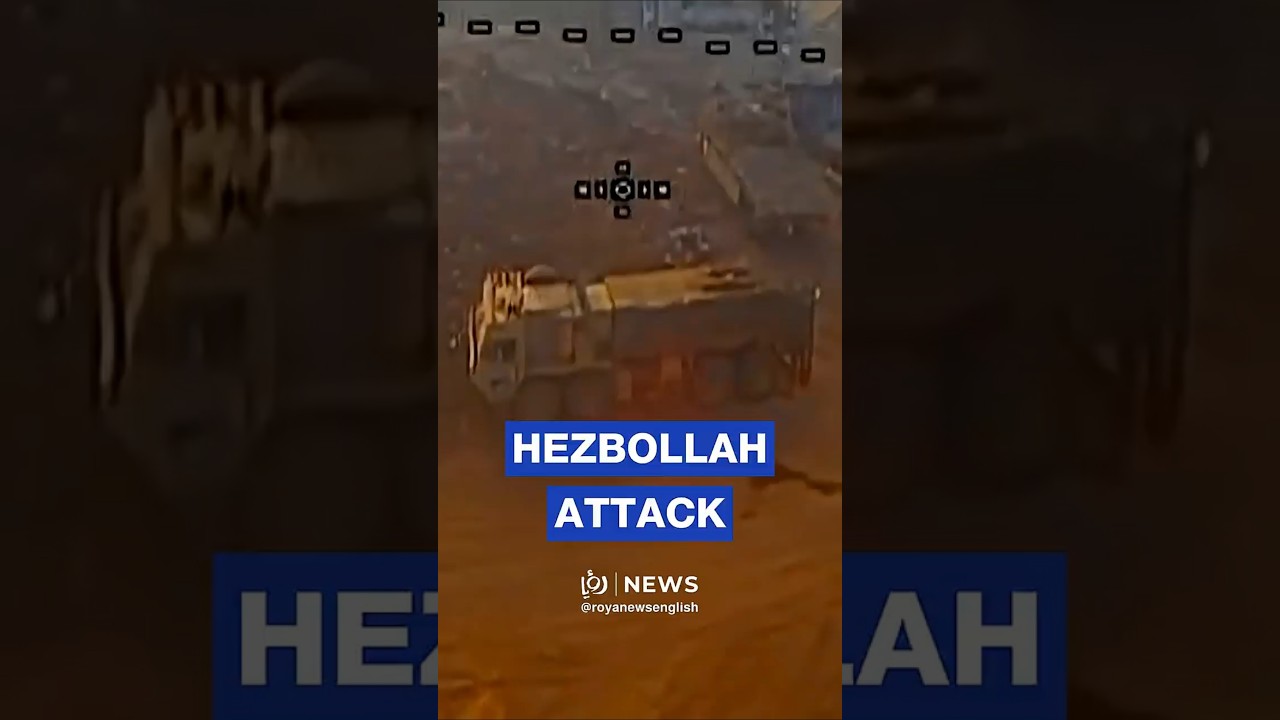 🚨 Hezbollah releases footage of strike on 'Israeli' vehicle