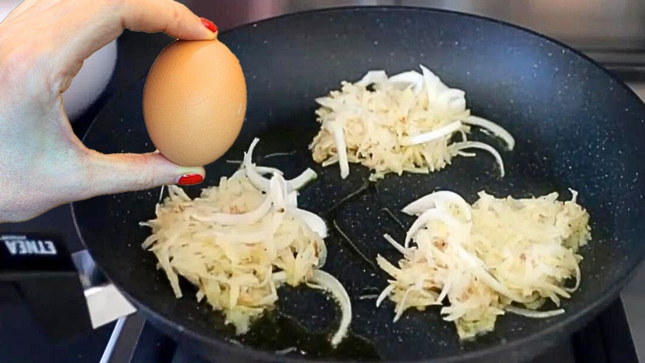 1 картошка и 1 яйцо! Быстрый и простой рецепт, который вы будете готовить снова и снова.