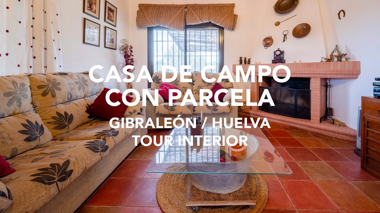 TOUR en CASA DE CAMPO de GIBRALEON - HUELVA.  SEGURA AMANSUR INMOBILIARIA HUELVA. Tour