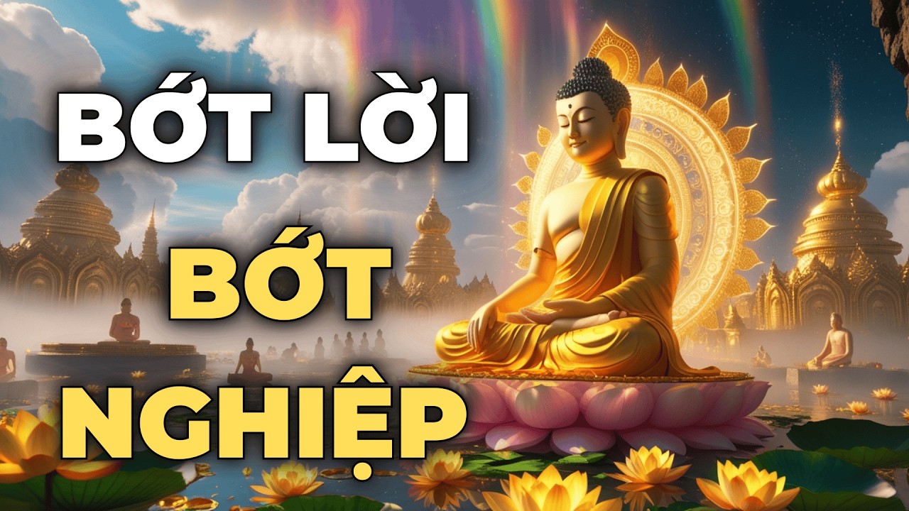 Bí Mật Lời Dạy: Con Bớt 1 Lời Là Con Bớt Khổ 1 Đời - Phật Pháp Phước Thiện