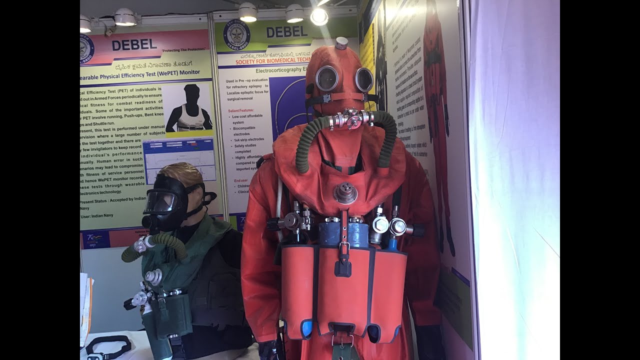 Submarine Escape System & IUWBA At DFRL Food Tech, Defence Life Science Expo13-14 Dec 2021 In Mysore