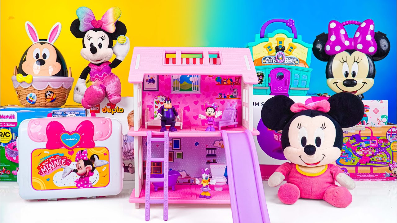 Satisfying with Unboxing Disney Minnie Mouse Weebles Egg Playset | Review Toys ASMR