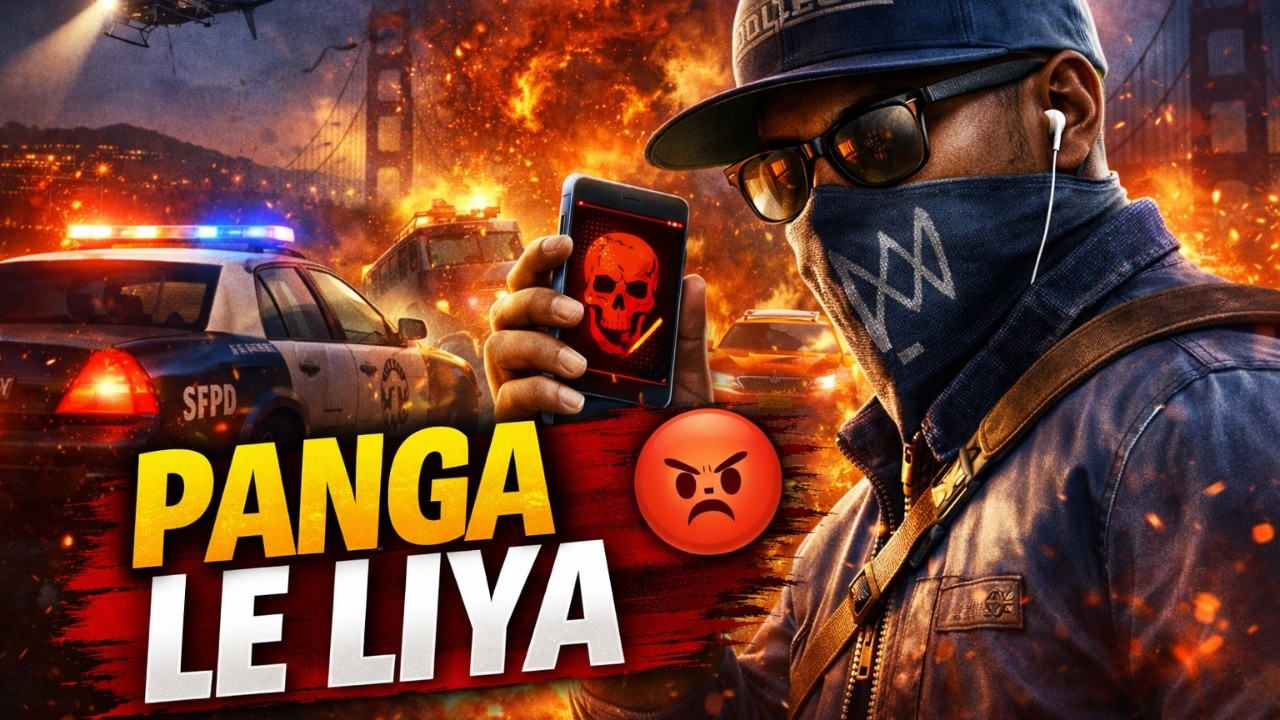 Police Ne Galat Time Pe Panga Le Liya😡 | Watch Dogs 2 Hindi Gameplay | #watchdogs2 #livestream