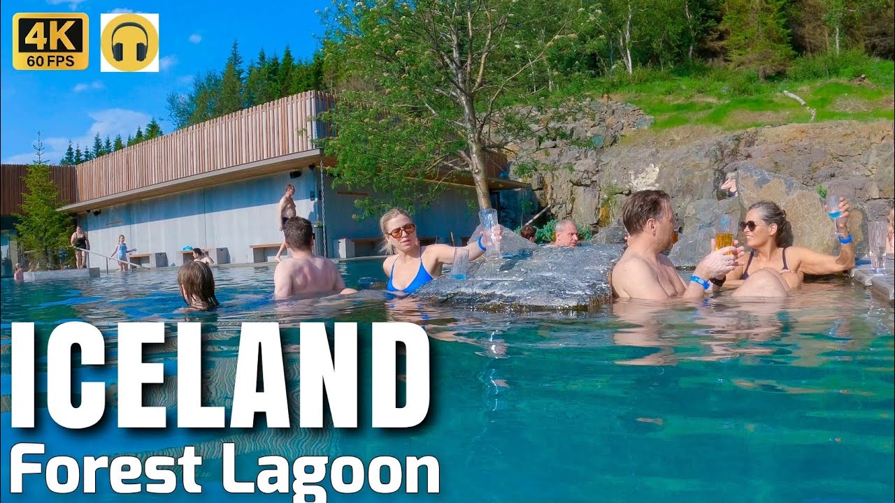 A Geothermal Paradise in The Forest! Forest Lagoon Akureyri. North Iceland Akureyri. 18 iunie 2023
