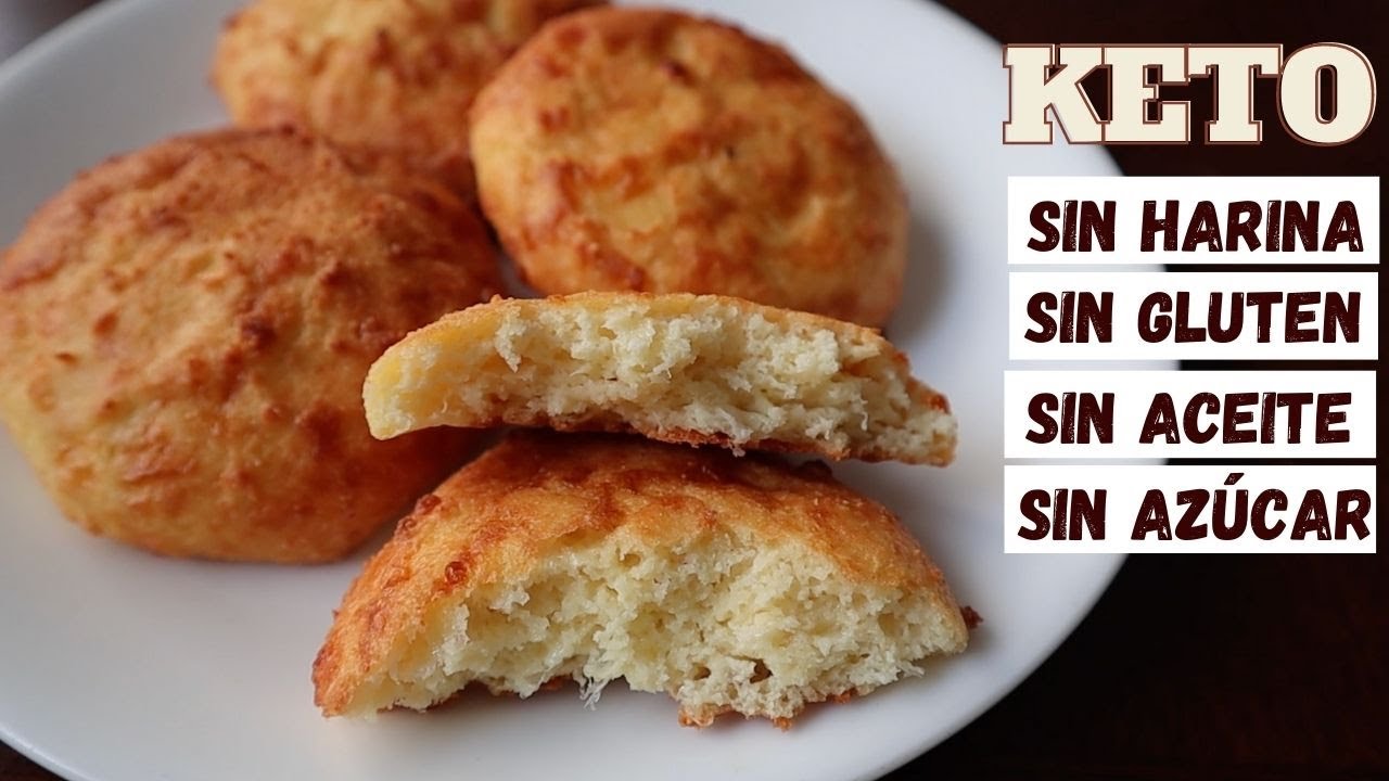 PANCITOS de QUESO - ALMOJÁBANAS KETO 😍 | Sin Harinas, Sin Gluten, Sin Aceites/ Mantequilla