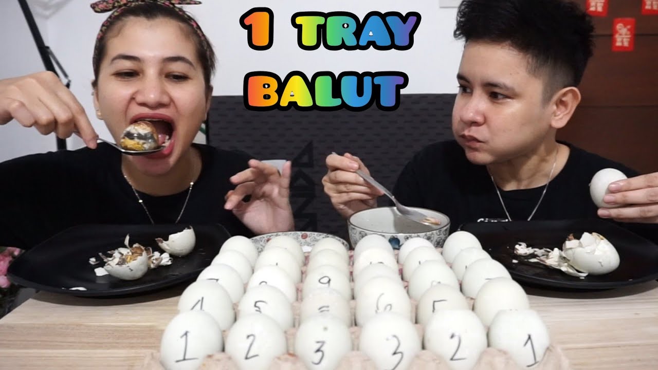 1 TRAY BALUT MUKBANG! (UNCUT)