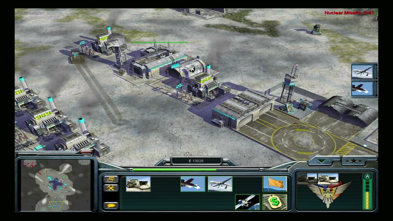 Command & Conquer Generals - Me Against 2 Hard Armies 1