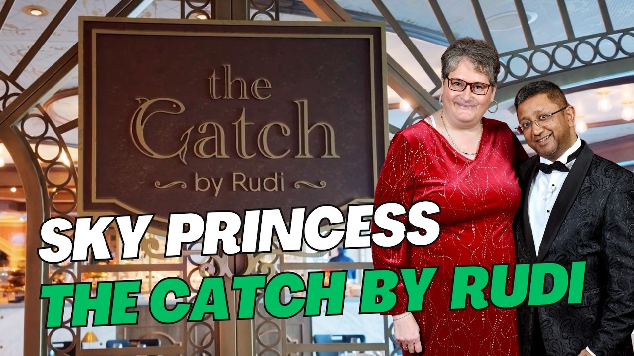 Ужин в ресторане The Catch By Rudi — специализированном ресторане Sky Princess