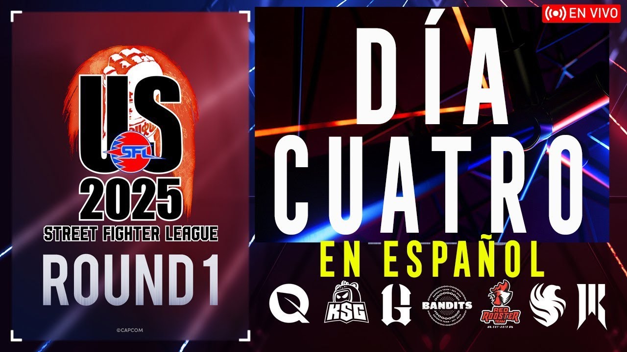 Day 4 - Street Fighter League US 2025 EN ESPA&Ntilde;OL - Round 1 is LIVE from November 13 to November 16