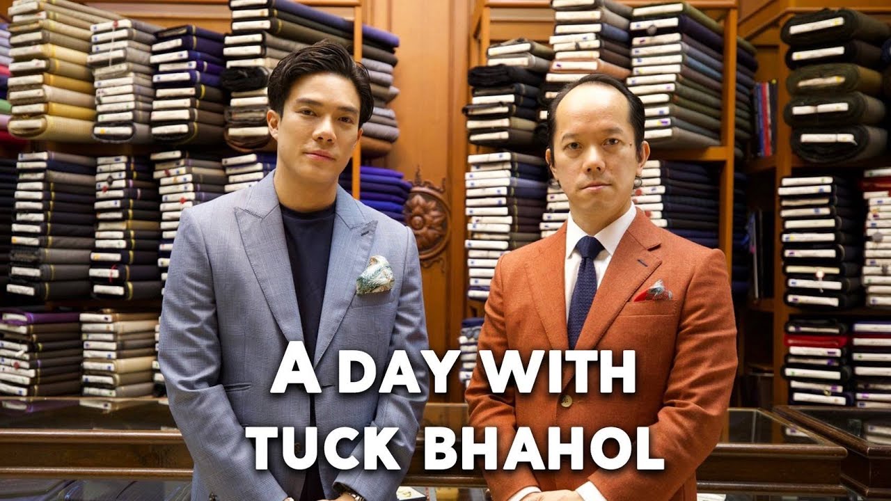 A day with TuckBhahol l Ep.2 ตัดสูทร้านประจำที่ Narin Couture