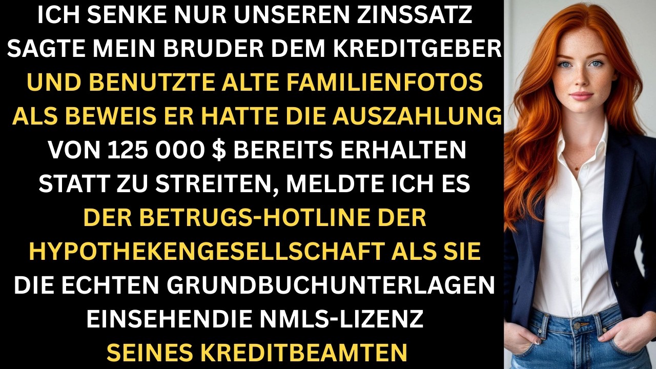 Bruder finanzierte mein Ferienhaus neu dann kam die Betrugsermittlung