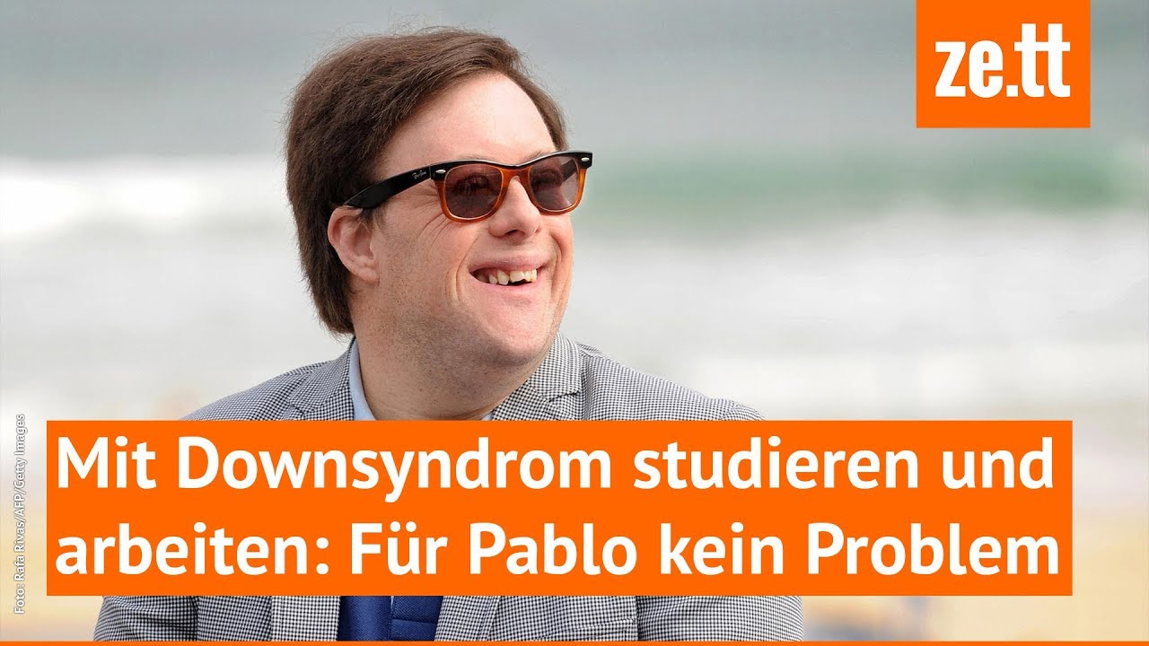 Mit Downsyndrom studieren und arbeiten: Für Pablo kein Problem