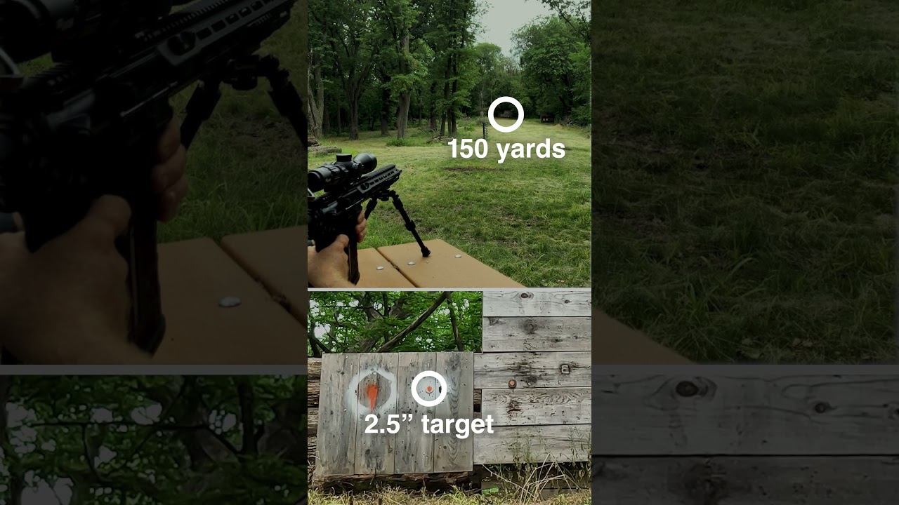 7.62 NATO at 150 yards