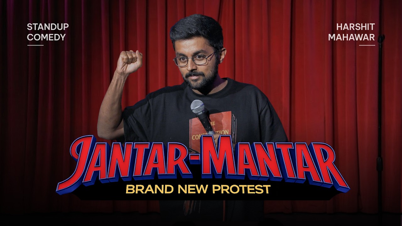 My First Protest | Standup Comedy By Harshit Mahawar