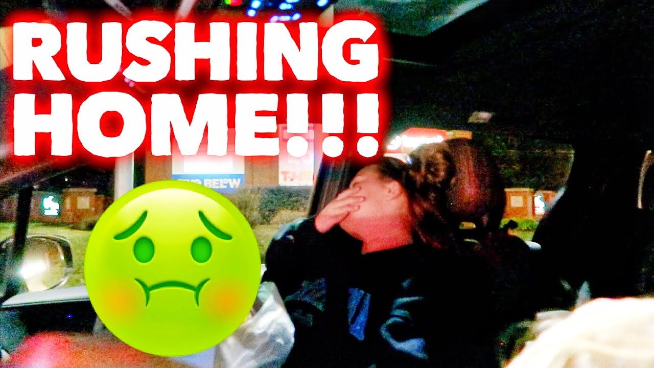 RUSHING TO GET HOME (Sick) | Family 5 Vlogs