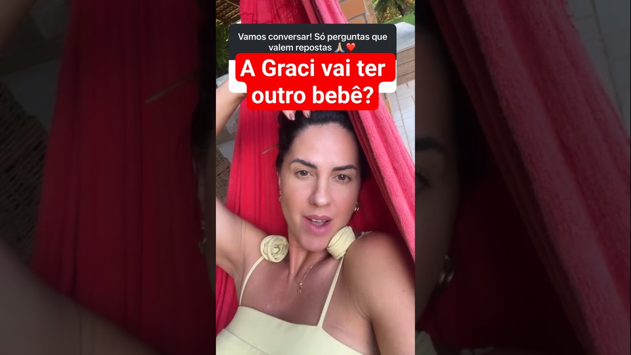 A Graci vai ter outro beb&ecirc;? #shorts #gracielelacerdaoficial #zezedicamargo