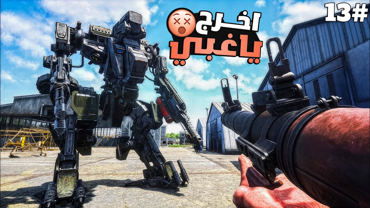 اقتحمت منطقة الروبوتات وفجرت واحد حتى اسرق منه قطع نادرة ! 🤯بـ SCUM