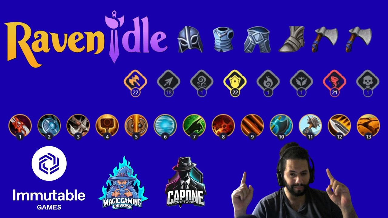 🔥 RavenIdle Parte 3 ⚒️ Qué hacer desde lvl 20 💎 Blacksmith, Lands y Skills 💥 Guía PRO MGU 🎯