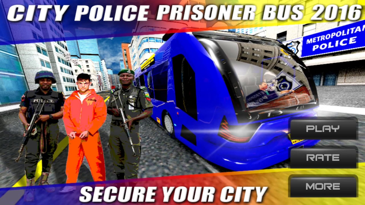 City Police Prisoner Bus Drive   Real Police Bus Criminal Transport Duty   Mobile Gameplay 2017