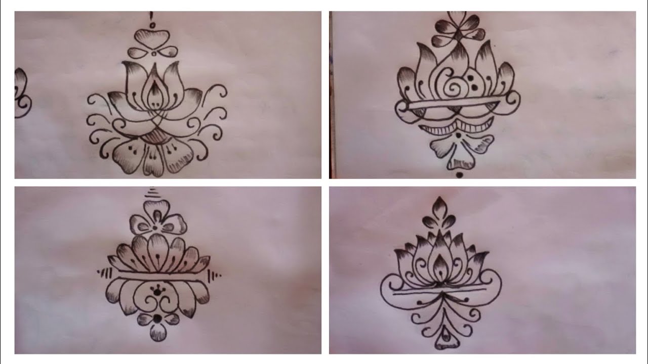 easy rangolidaily rangolibeginners rangolilotus rangolifriday rangolisimple rangolisimple rangoli 