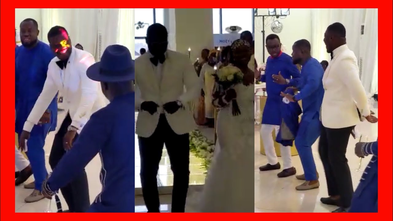 EL, Counselor Lutterodt, Dr Pounds and more storm Lexis bill white wedding ceremony