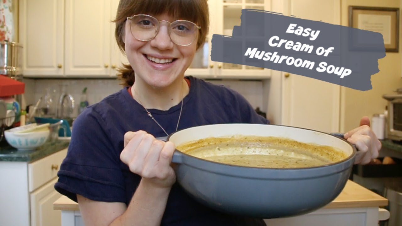Easy Cream of Mushroom Soup