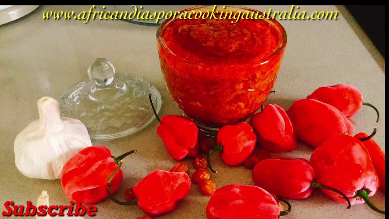 Cameroon fish pepper sauce recipe/Pepper Sauce/Home made African hot pepper sauce/Best Chilli Ep#138