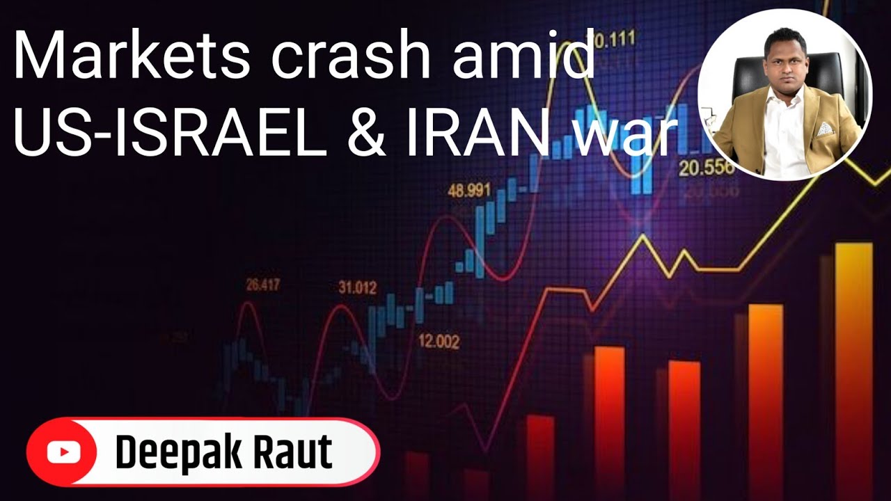 Markets crash amid US- ISRAEL & IRAN WAR Share Market Daily Updates | 02 March 2026 | Stock