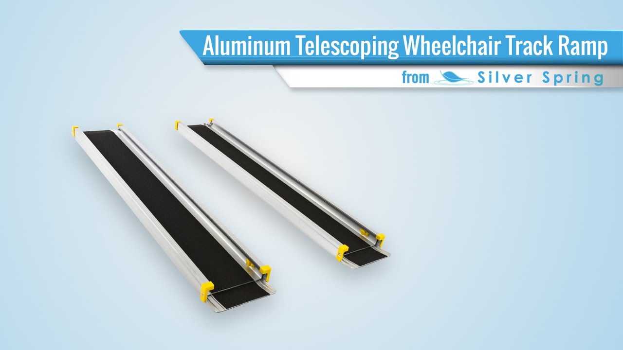 Aluminum Telescoping Wheelchair Track Ramps