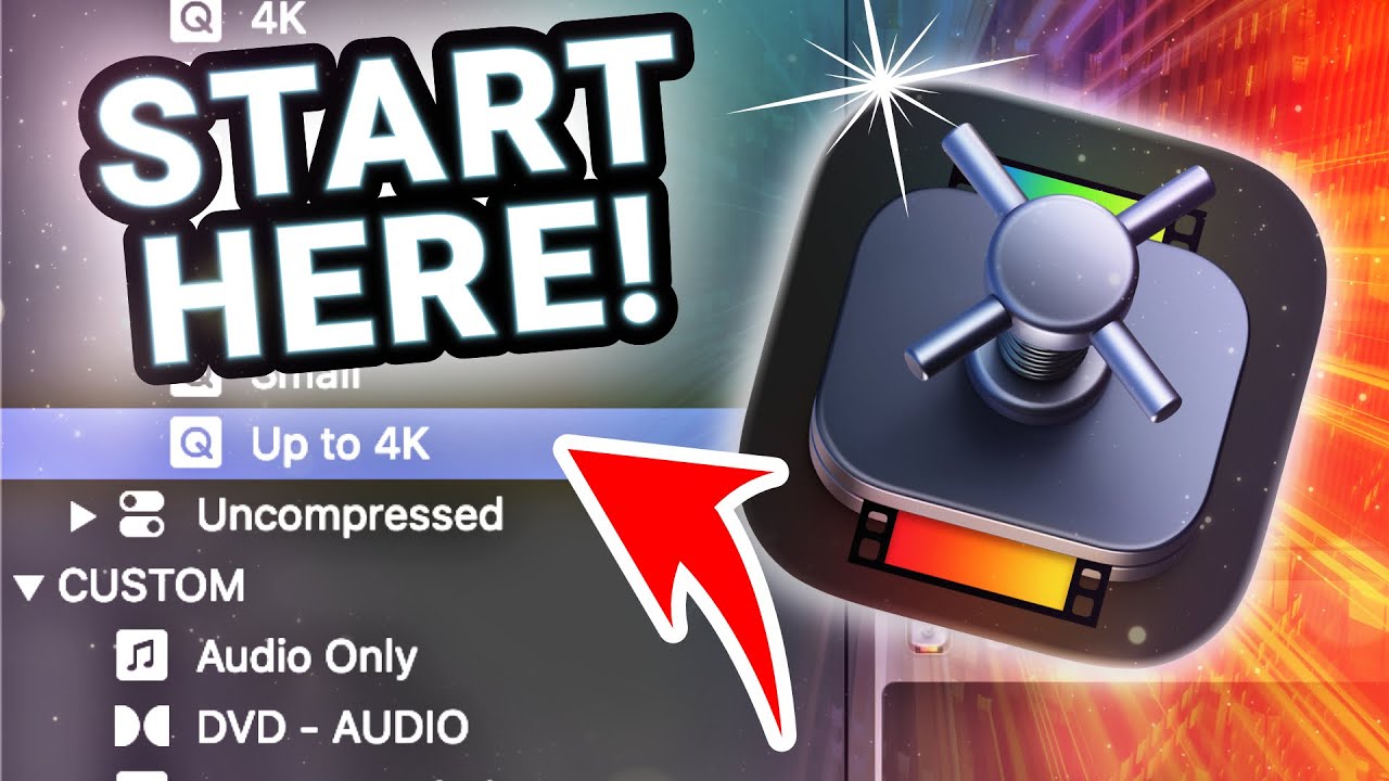 How to use Apple Compressor (beginner tutorial)